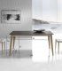 Mesa de comedor rectangular nórdica Masira C, medidas