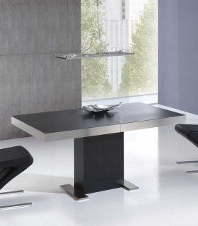 Mesa de comedor extensible con acero Kekas