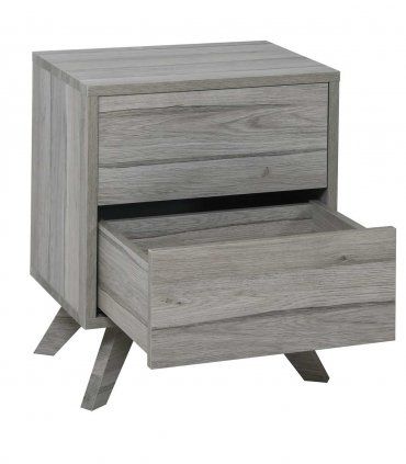Mesita de noche nórdica Kalanti, cajón
