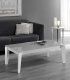 Mesa de centro nórdica elevable Eridano, blanca