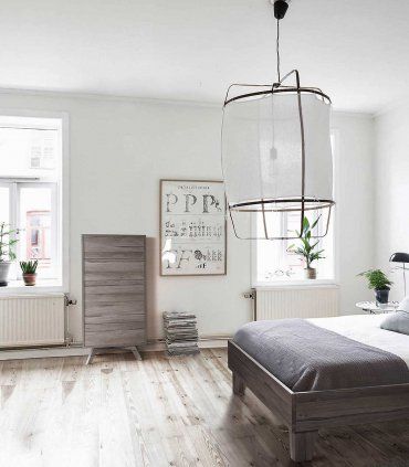Sinfonier nórdico Kalanti, dormitorio