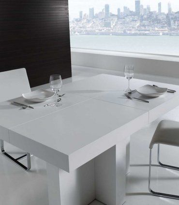 Mesa de comedor extensible Claren vista