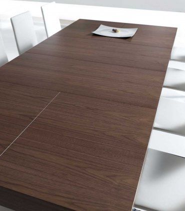 Mesa de comedor extensible Claren, detalle