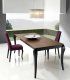 Mesa comedor extensible Cairo A, abierta