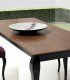 Mesa comedor extensible Cairo B, detalle