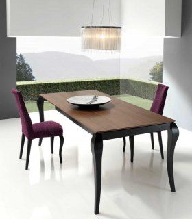 Mesa comedor extensible Cairo B, abierta