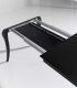 Mesa extensible Cristal cairo A, detalle