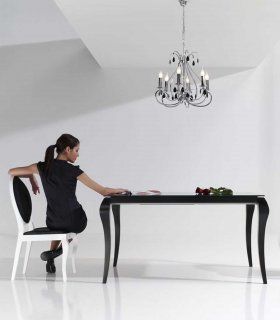 Mesa extensible Cristal cairo A