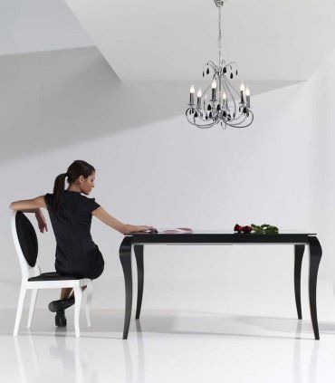 Mesa extensible Cristal cairo A