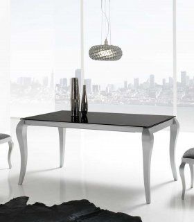 Mesa extensible cristal Cairo B