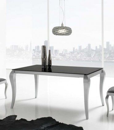 Mesa extensible cristal Cairo B