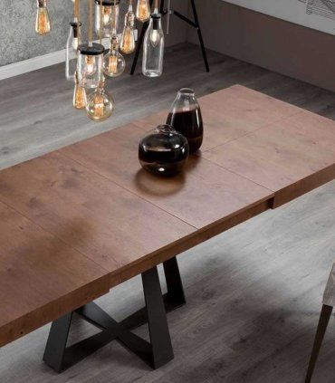 Mesa de comedor moderna Chiven, detalle