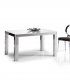 Mesa de comedor extensible en acero Baralt