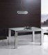 Mesa de comedor extensible en acero Baralt