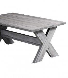 Mesa de centro nórdica Kalanti aspas, detalle