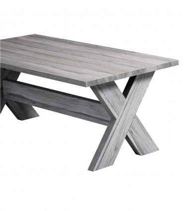 Mesa de centro nórdica Kalanti aspas, detalle