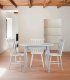 Mesa de comedor redonda vintage Country, comedor