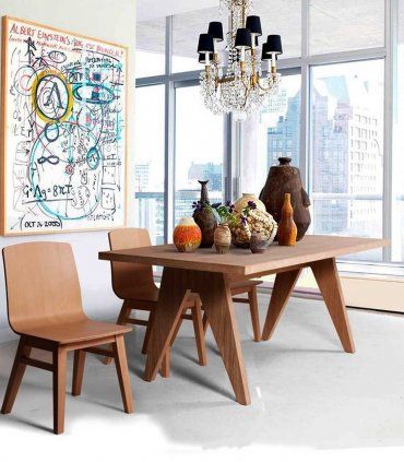 Mesa de comedor nórdica Malmo, comedor