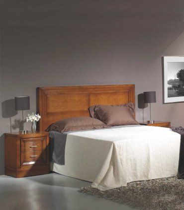 Mesita de noche clásica Dosgan, dormitorio