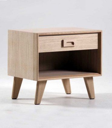 Mesita nórdica 1 cajón Sixty