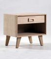 Mesita nórdica 1 cajón Sixty