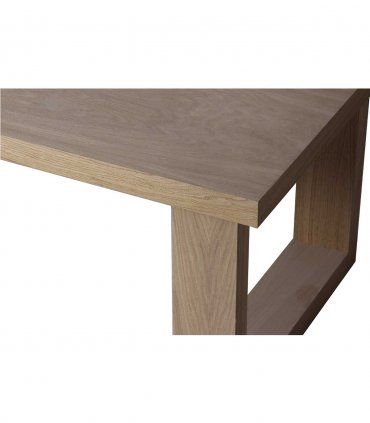 Mesa de centro roble Sophie, detalle