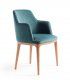 Sillón vintage para comedor Ercole