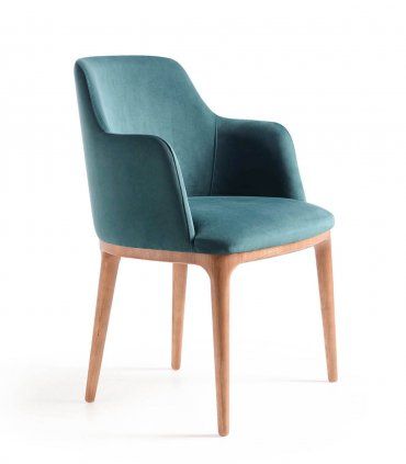Sillón vintage para comedor Ercole