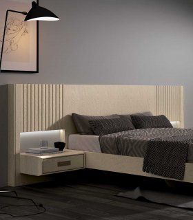 Cama con mesitas integradas Antara