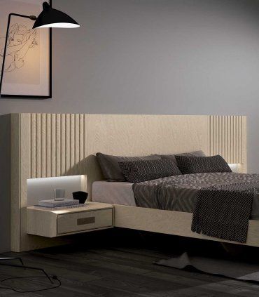Cama con mesitas integradas Antara