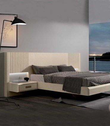 Cama con mesitas integradas Antara