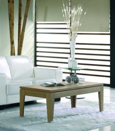 Mesa de centro nórdica Amelie, salón