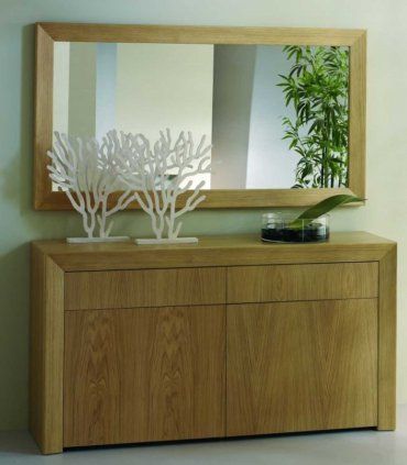 Espejo moderno roble Amelie