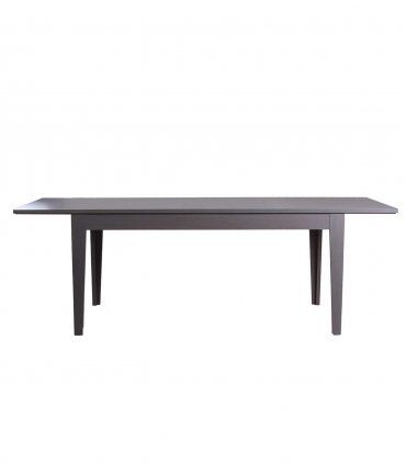 Mesa comedor extensible Amelie, abierta