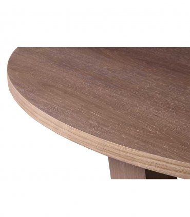 Mesa de comedor redonda Oslo, detalle