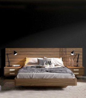 Cama con mesitas integradas Dalama
