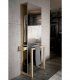 Dormitorio contemporáneo Neola, espejo vestidor