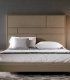 Cama recta contemporánea Terbas, cabecero