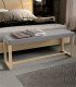 Banqueta pie de cama contemporánea Nelvin