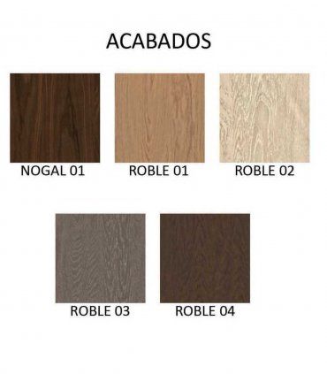Banqueta pie de cama contemporánea Nelvin, acabados