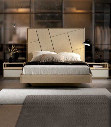 Banqueta pie de cama contemporánea Nelvin, dormitorio