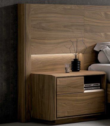 Cabecero contemporáneo Baham, detalle