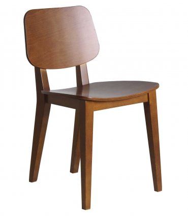 Silla de madera nórdica Marcus