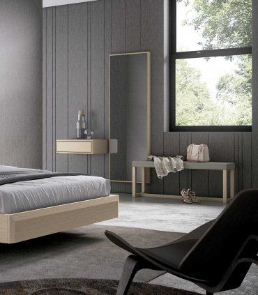 Dormitorio contemporáneo Niaste