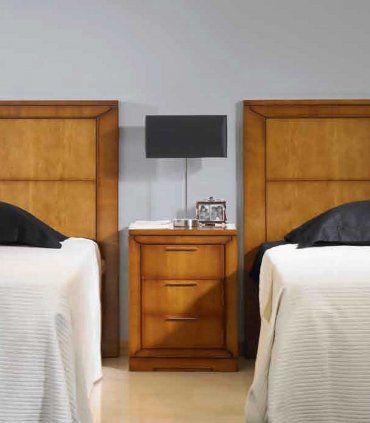 Dormitorio juvenil moderno Serpa, mesita