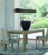 Mesa comedor extensible Iceland, en roble