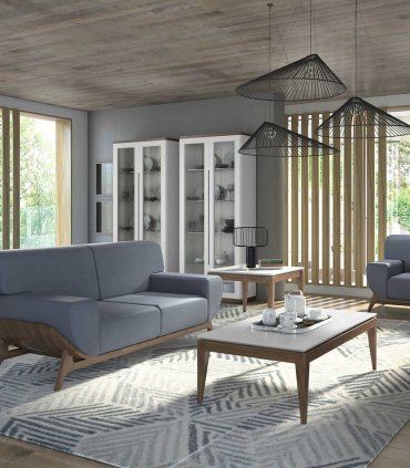 Mesa centro moderna y elevable Manila, salón