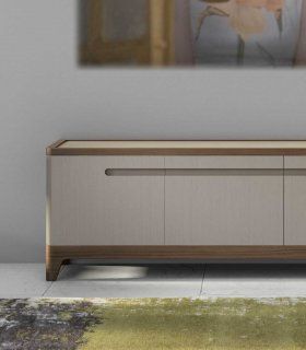 Mueble de Tv moderno Manila patas, detalle