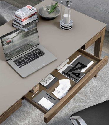 Mesa de despacho moderna Manila, cajón