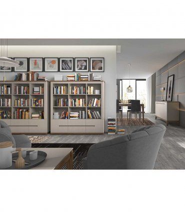 Librería baja moderna Manila, salón